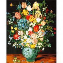 Canevas Pénélope  - SEG de Paris - Le vase bleu J. Brueghel