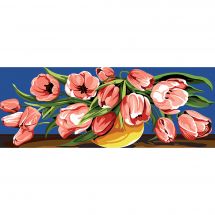 Canevas Pénélope  - SEG de Paris - Débordement de tulipes