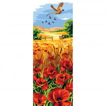 Canevas Pénélope  - SEG de Paris - Blé et coquelicots