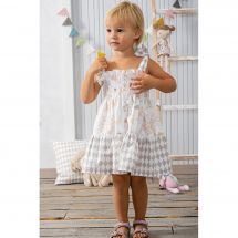 Kit couture - Anchor - Kit confection robe "lapin" - Blanc