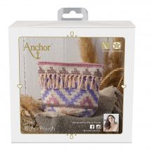 Kit crochet - Anchor - Sac Lilas
