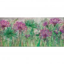 Kit de broderie avec perles - Abris Art - Bleuets des champs