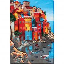 Kit de broderie avec perles - Abris Art - Havre de paix
