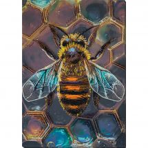 Kit de broderie avec perles - Abris Art - Abeille