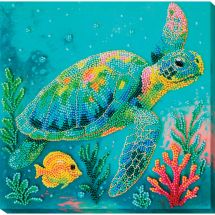 Kit de broderie avec perles - Abris Art - Voyageur de la mer