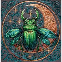 Kit de broderie avec perles - Abris Art - Totem de la nature