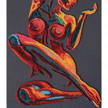 Kit de broderie avec perles - Abris Art - L'essence de la féminité