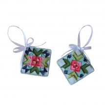 Kit de broderie avec perles - Abris Art - Kaléidoscope printanier