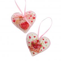 Kit de broderie avec perles - Abris Art - Amour magique