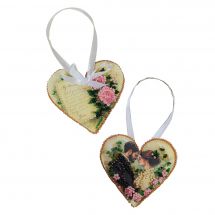 Kit de broderie avec perles - Abris Art - L'amour du Vicomte