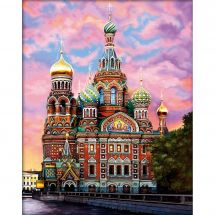 Kit de broderie Diamant - Diamond Painting - Saint Petersbourg