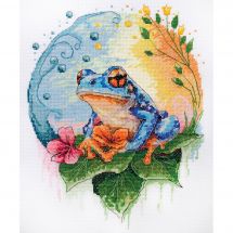 Kit broderie point de croix - Abris Art - L'éclat de l'eau