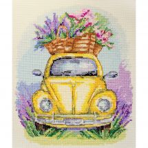 Kit broderie point de croix - Abris Art - Aventures de Provence