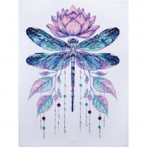Kit broderie point de croix - Abris Art - Muse d'été