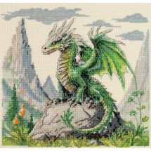 Kit broderie point de croix - Abris Art - Seigneur des montagnes