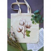 Kit de sac à broder  - Abris Art - Légèreté de l'être