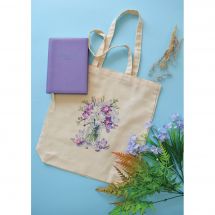 Kit de sac à broder  - Abris Art - Tendre printemps
