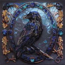 Kit de broderie avec perles - Abris Art - Ombre de la nuit