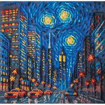 Kit broderie point de croix - Abris Art - Le rythme de vie