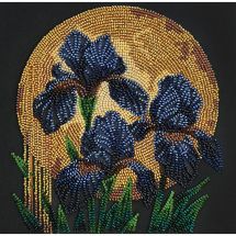 Kit de broderie avec perles - Abris Art - Danser dans la lumière dorée