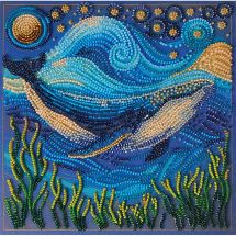 Kit de broderie avec perles - Abris Art - Immensité des profondeurs