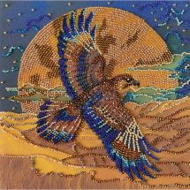 Kit de broderie avec perles - Abris Art - Ailes du désert
