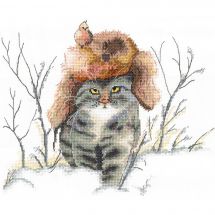 Kit broderie point de croix - Andriana - La chasse du seigneur