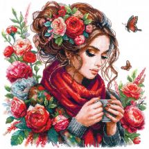 Kit broderie point de croix - Andriana - Harmonie