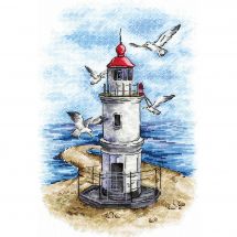 Kit broderie point de croix - Andriana - Le phare