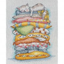 Kit broderie point de croix - Andriana - Sieste