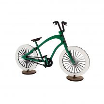 Puzzle 3D Bois - Agent Paper - Vélo vintage vert