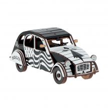 Dewenwils Car En Bois Construire - 3d Puzzle Maquette Bois