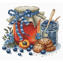 Kit broderie point de croix - Ava - Délices maison