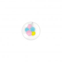 Boutons 4 trous - LMC - Lot 4 boutons - 12 mm