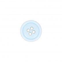 Boutons 4 trous - LMC - Lot 5 boutons - 15 mm
