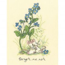 Kit point de croix - Bothy Threads - Ne m'oublie pas