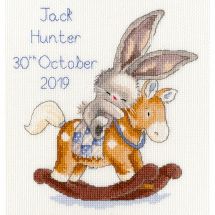 Kit point de croix - Bothy Threads - Lapin bercé