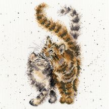 Kit point de croix - Bothy Threads - Caresses de chats
