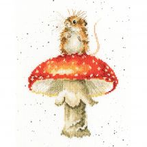 Kit broderie point de croix - Bothy Threads - Petite souris