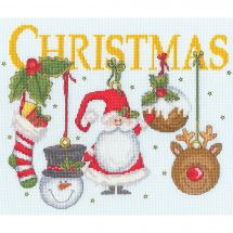 Kit broderie point de croix - Bothy Threads - C'est Noël !