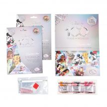 Support à diamanter - Crystal Art D.I.Y - Album stickers 100 ans Disney