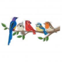Support à diamanter - Crystal Art D.I.Y - Oiseaux heureux