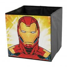 Support à diamanter - Crystal Art D.I.Y - Panier - Iron Man