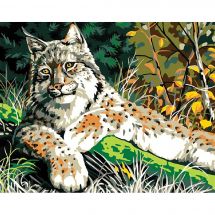 Canevas Pénélope  - Collection d'Art - Lynx des forêts