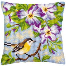 Kit de coussin gros trous - Collection d'Art - Petite mésange sur une branche