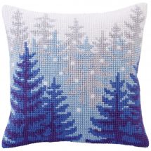 Kit de coussin gros trous - Collection d'Art - Forêt d hiver