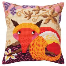 Kit de coussin gros trous - Collection d'Art - Renard et raisin