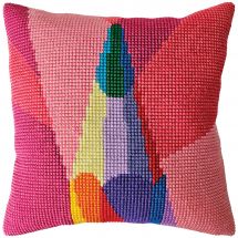 Kit de coussin canevas - Collection d'Art - J'aime dessiner