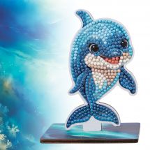 Figurine à diamanter - Crystal Art D.I.Y - Dauphin