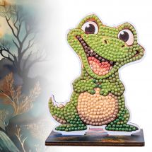 Figurine à diamanter - Crystal Art D.I.Y - Alligator